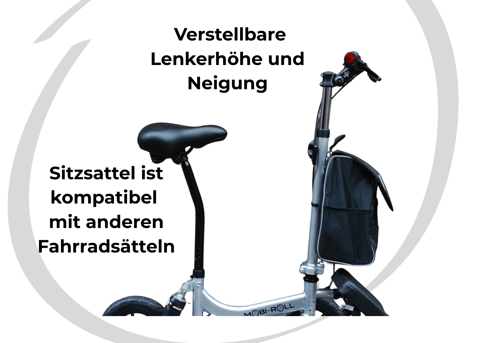 MR 22 Mobi Roll mit Sitzpaket | Sitzroller für Erwachsene & Senioren nach OP - B2B mieten!